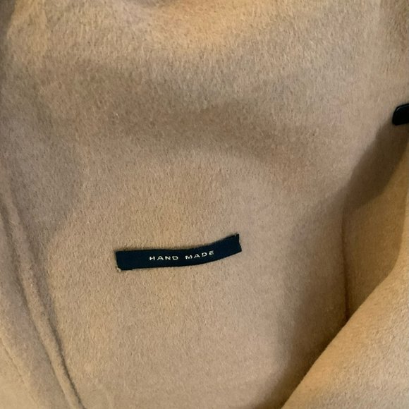 ZARA Oversized Double-Breasted Coat Sz S in Camel - Picture 7 of 8